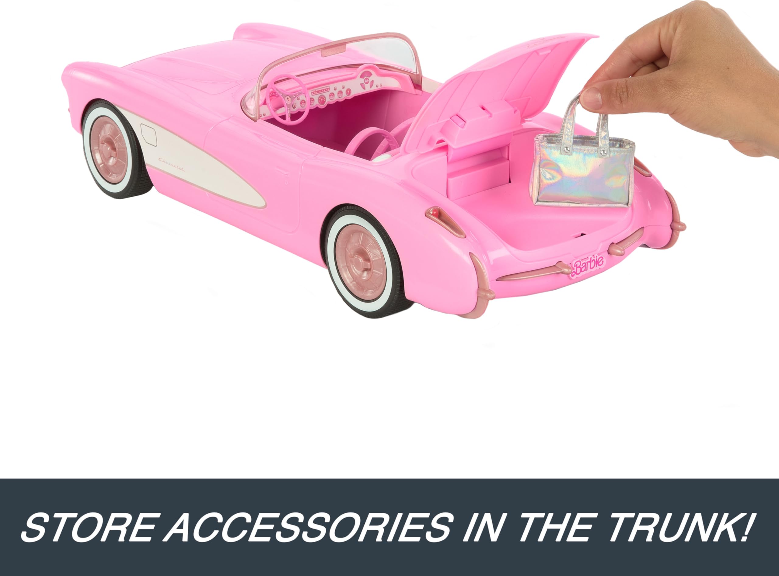 ビッグサイズ BARBIE バービー コルベット ラジコンカー Hot Wheels BARBIE バービー コルベット ラジコンカー ビッグ